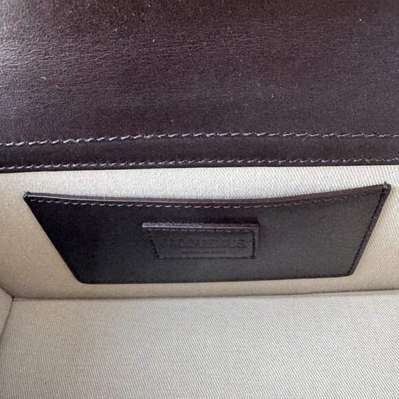 Jacquemus Le Grand Bambinou Chocolate Brown Handbag Large - Picture 6 of 10